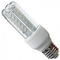LAMPADA LED 3U E27 12W (LUZ AMARELA)
